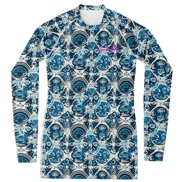 Chokefish™ Long Sleeve Rashguard Sun&Saltwater Woman's Shirt-004